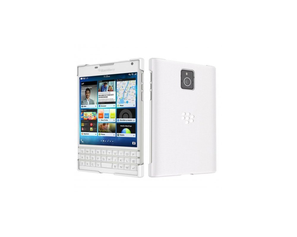 BLACKBERRY PASSPORT HARD SHELL WHITE